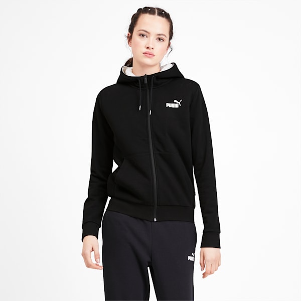 Essentials Sherpa Women s Hooded Jacket PUMA